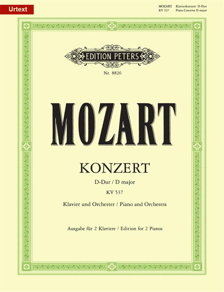 Concert 26 D Kv537